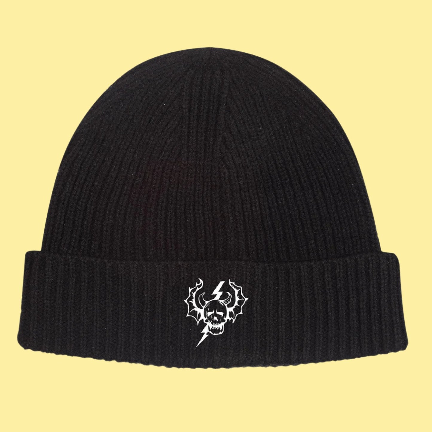 OnePointFive°C Stranger Things Hellfire Club Skull Beanie