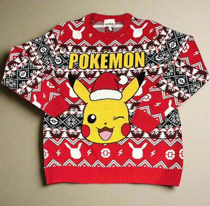 Pokémon - Pikachu Knitted Christmas Jumper