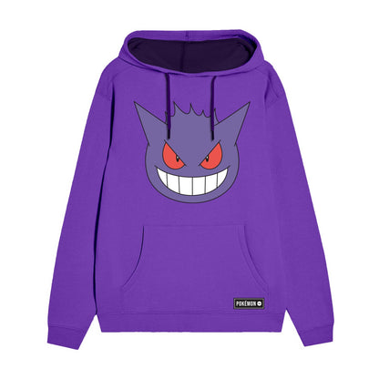 Pokemon Gengar Face Premium Pullover Hoodie