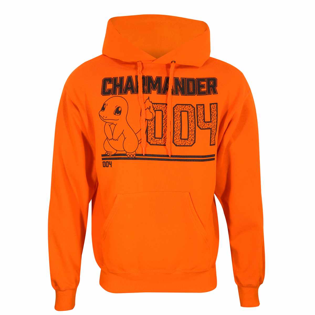 Pokemon - Charmander Line Art - Unisex Pullover Hoodie