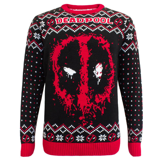 Marvel Comics Deadpool - Spray Knitted Jumper