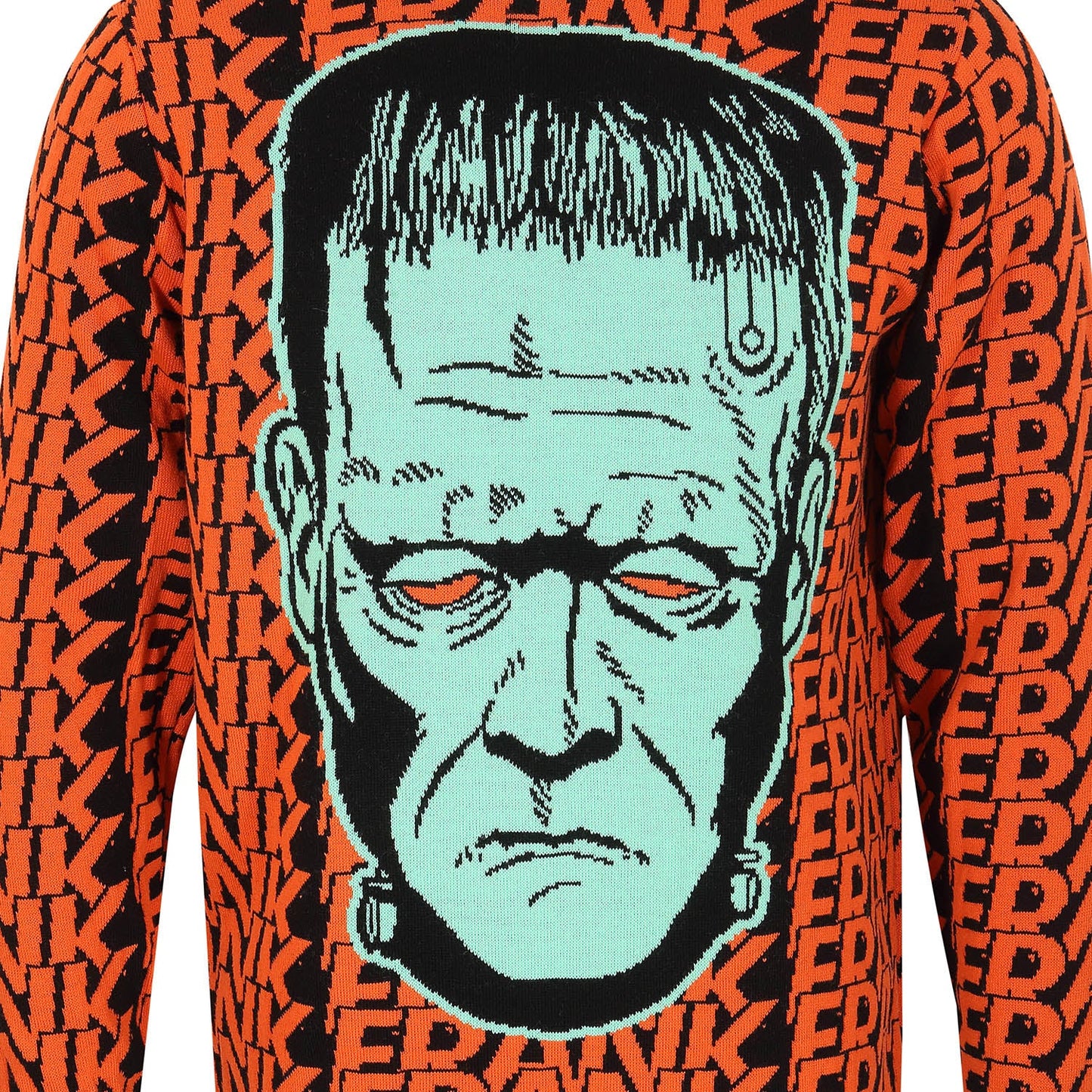 Universal Monsters - Frankenstein Head - Knitted Jumper