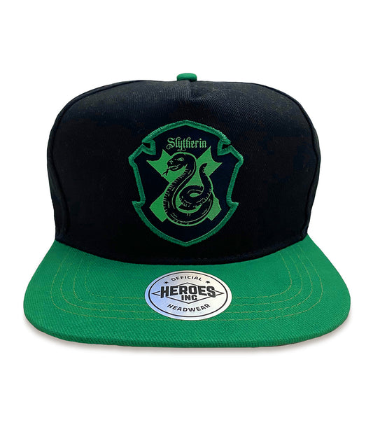 Harry Potter Badge Slytherin Unisex Adults Snapback Cap