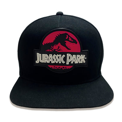 Jurassic Park - Red Logo Unisex Adults Snapback Cap