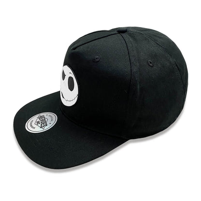 Disney - Nightmare Before Christmas - Jack Face Rubber Badge - Unisex Snapback Cap