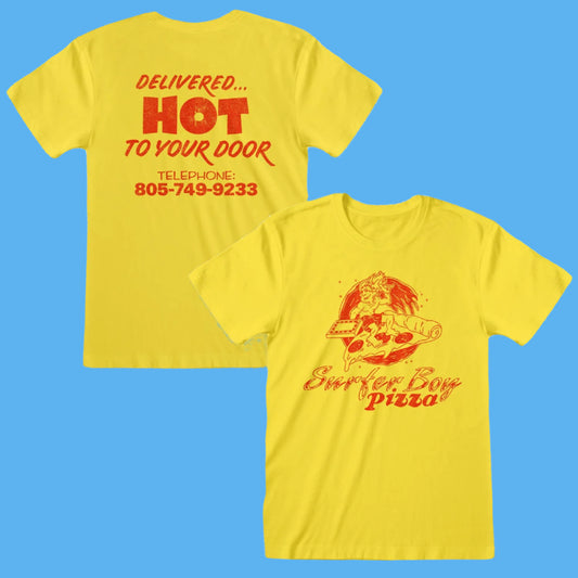 Stranger Things Surfer Boy Pizza T-shirt