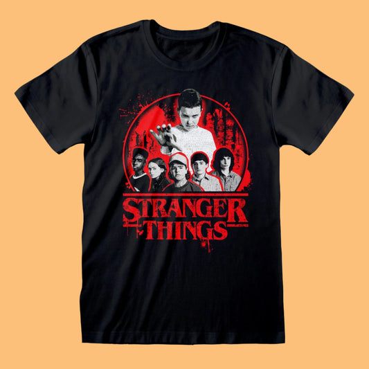 Stranger Things Circle Logo Unisex T-shirt