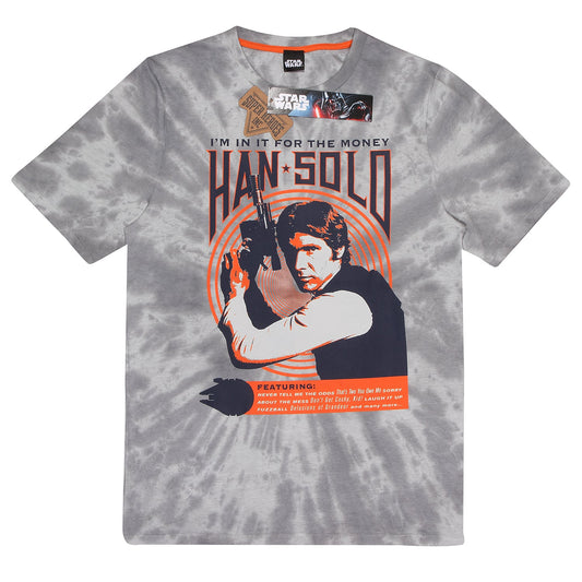 Star Wars Han Solo Tie Dye T-Shirt