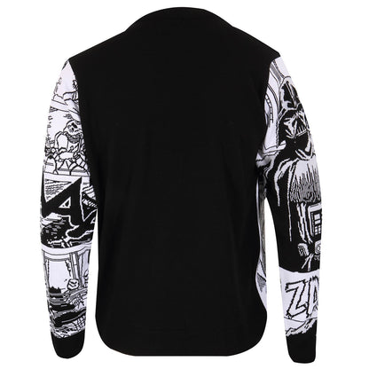 Star Wars - Manga Panels Black - Knitted Jumper