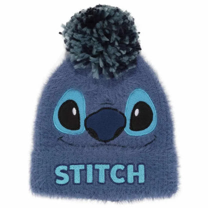 Disney Lilo And Stitch – Stitch Fluffy Pom Pom Beanie