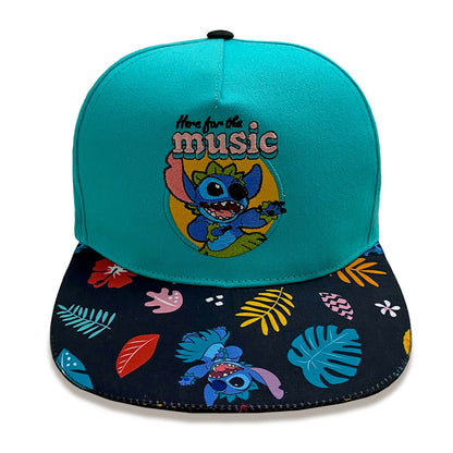 Disney Lilo And Stitch – Here For The Music Snapback Cap