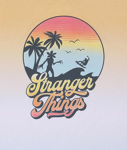 Stranger Things Sunset Circle Unisex T-Shirt