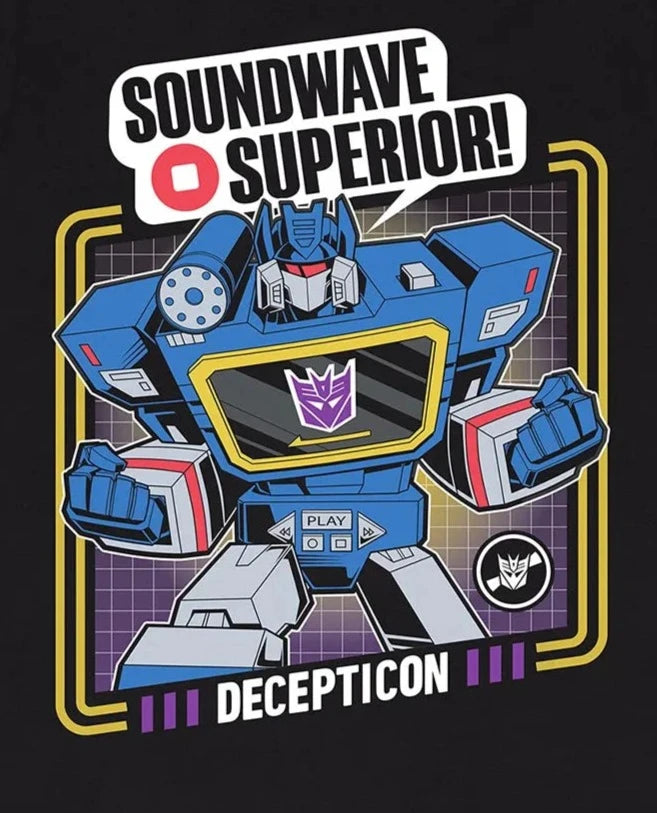 Transformers Decepticon SOUNDWAVE T-Shirt - Women's