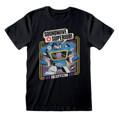 Transformers Decepticon SOUNDWAVE T-Shirt - Men's/Unisex