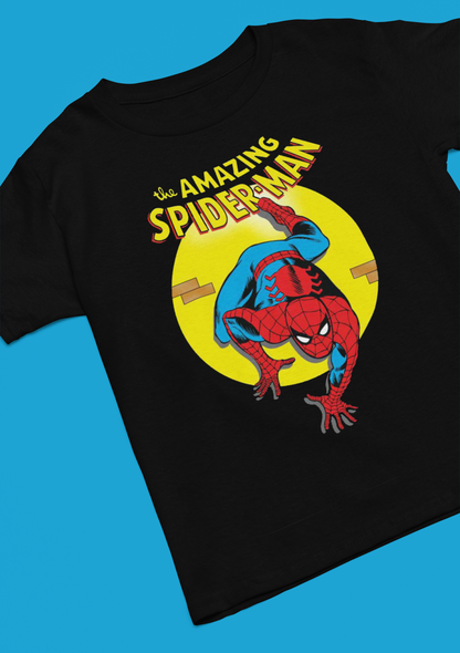 Marvel Comics The Amazing Spider-Man Comic Black T-Shirt