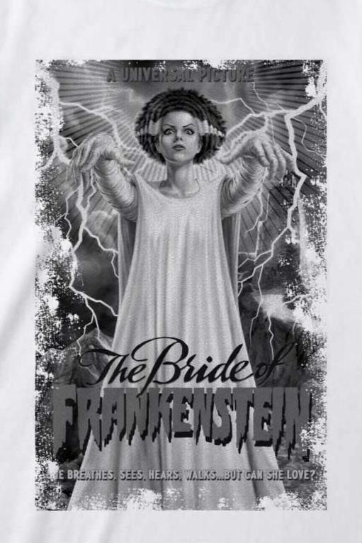 Universal Monsters - Bride Of Frankenstein Unisex T-Shirt