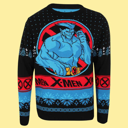 Marvel Comics - X-Men - Beast - Knitted Christmas Jumper