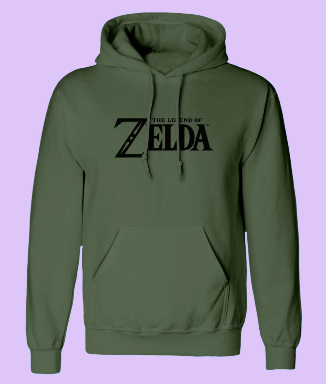 The Legend Of Zelda Logo And Shield Pullover Hoodie