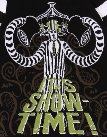 Beetlejuice - It's Showtime - Knitted Jumper