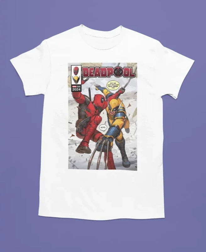 Marvel Comics Deadpool & Wolverine – Comic Book Cover T-shirt - Women's