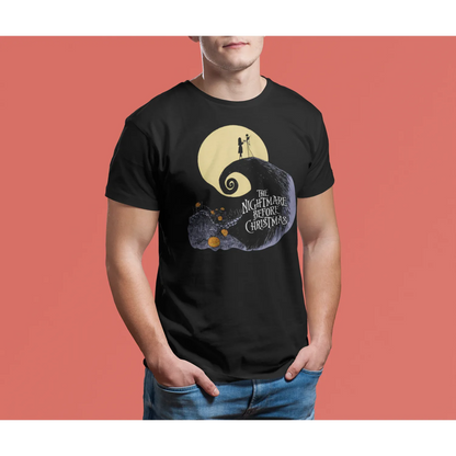 The Nightmare Before Christmas Movie Poster T-Shirt - Men's/Unisex