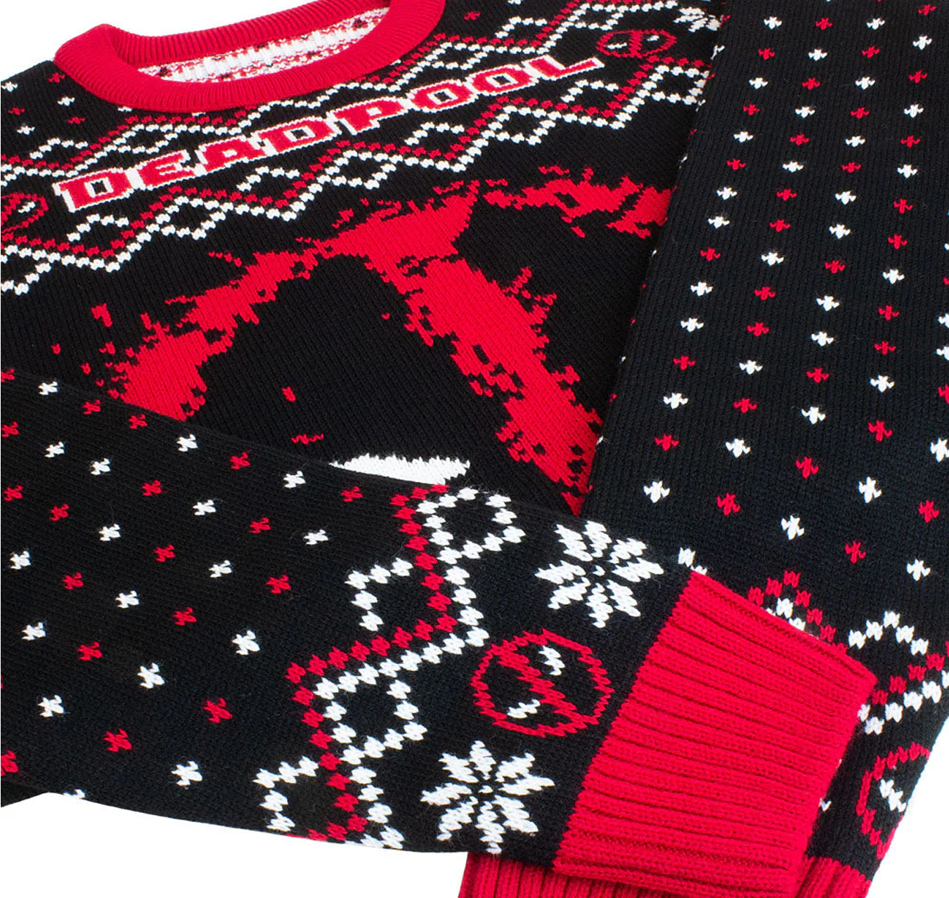 Marvel Comics Deadpool - Spray Knitted Jumper