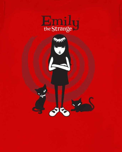 Emily The Strange Swirl T-Shirt - Unisex