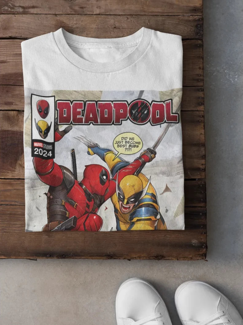 Marvel Comics Deadpool & Wolverine – Comic Book Cover T-shirt - Women's