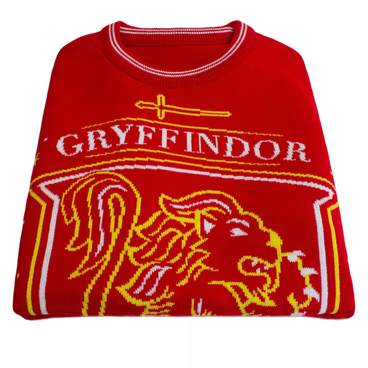 Harry Potter - Gryffindor Lion Crest - Knitted Jumper