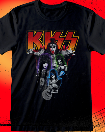 KISS Group Band T-Shirt - Women's