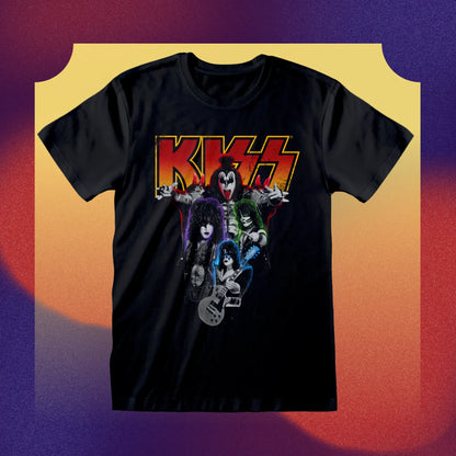 KISS Group Men's Band T-Shirt