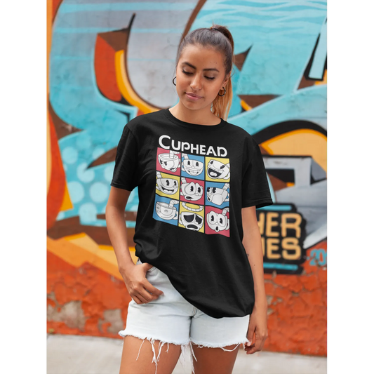 CUPHEAD – Expressions T-Shirt - Women's