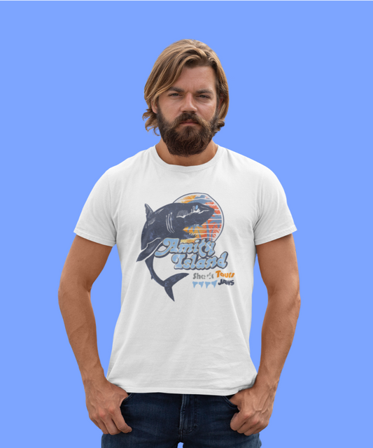 Jaws Amity Island Shark Tours Men's T-shirt