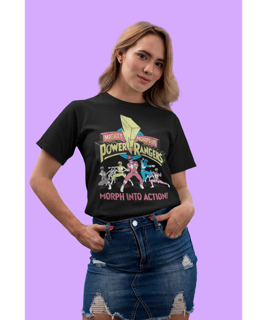 Power Rangers – Morph Into Action T-Shirt - Women's